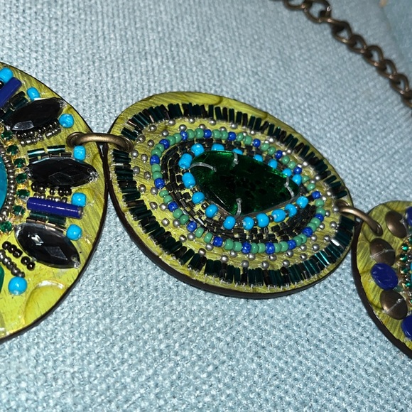 Chicos, EUC, chain belt with stones - Picture 3 of 7